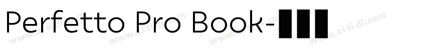 Perfetto Pro Book字体转换